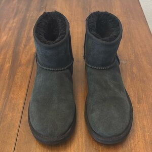 Black mini uggs